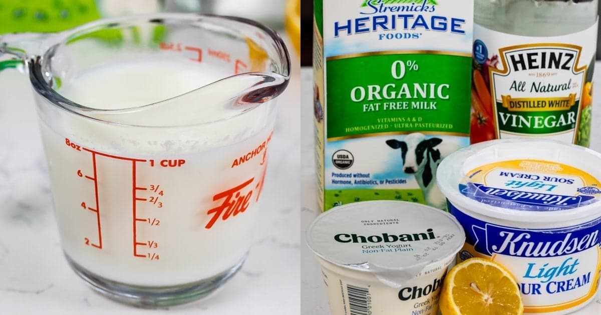 Homemade Buttermilk Recipe