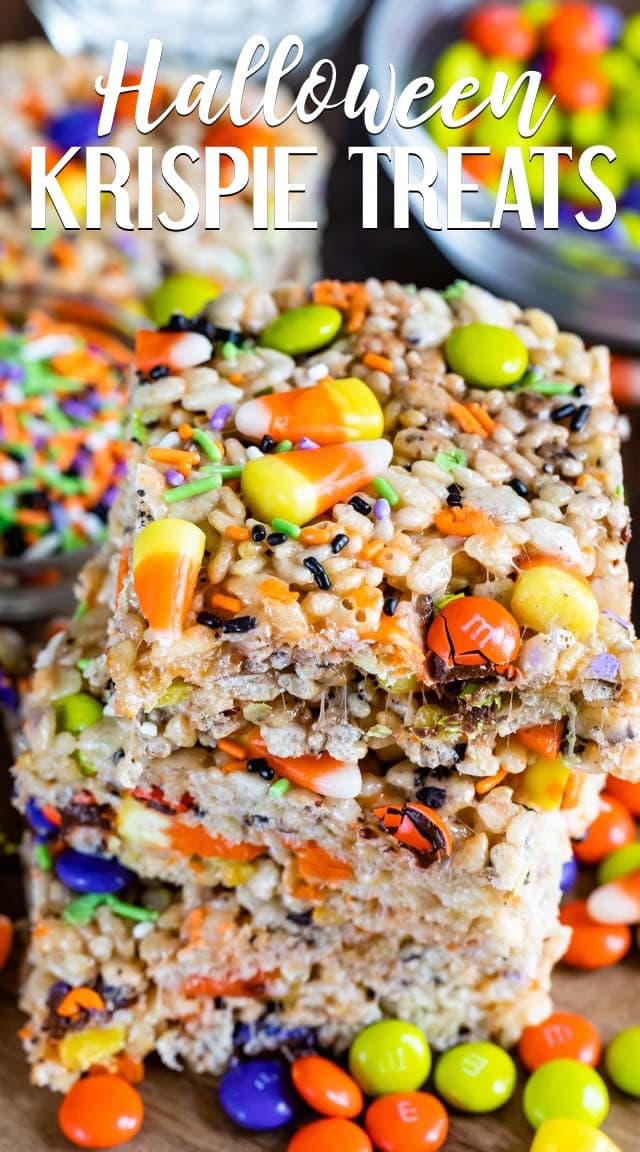Halloween Rice Krispies Treats
