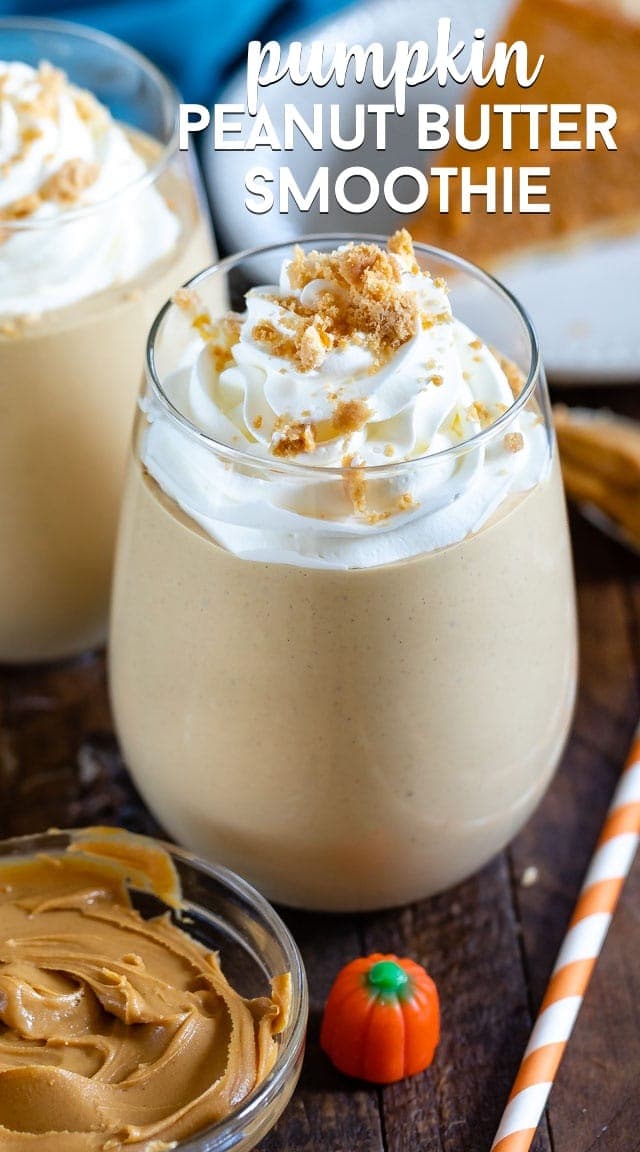 Pumpkin Peanut Butter Smoothie