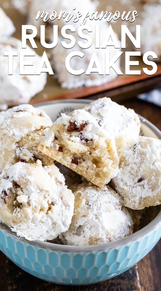 Mom's Russian Tea Cakes Recipe