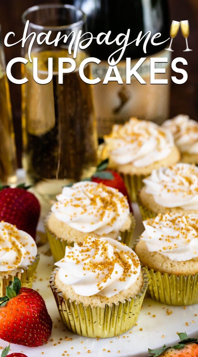 Champagne Cupcakes Recipe