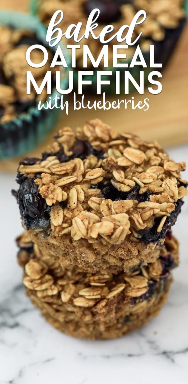 Baked Oatmeal Muffins
