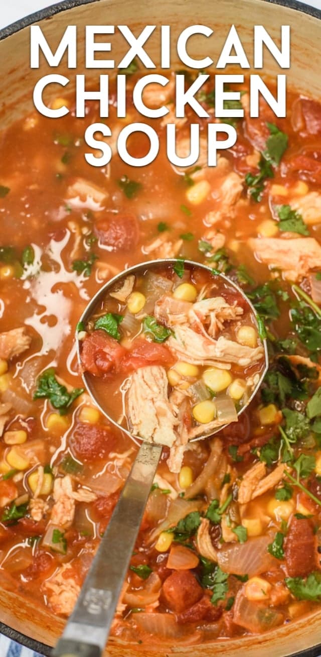 Mexican Chicken Soup Recipe