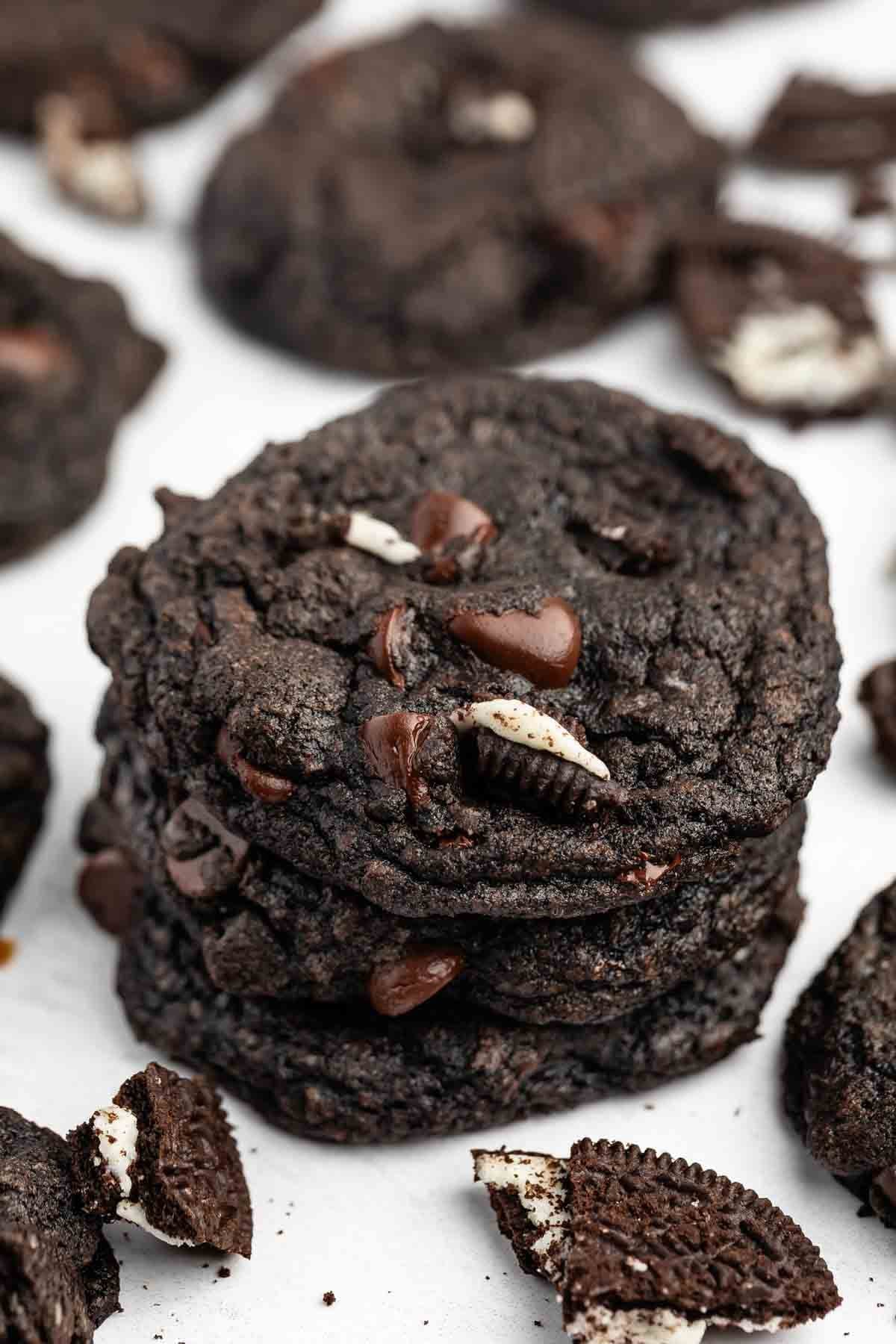 Dark Chocolate Oreo Cookies Recipe