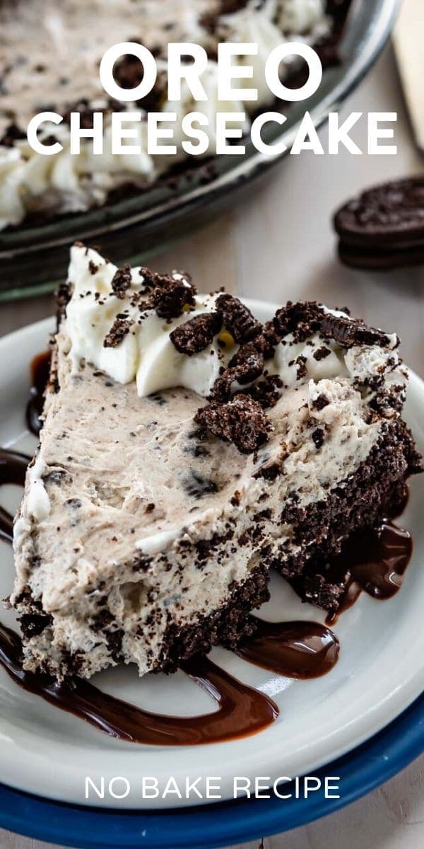 No Bake Oreo Cheesecake