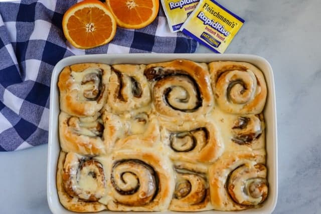 Orange Cinnamon Rolls Recipe