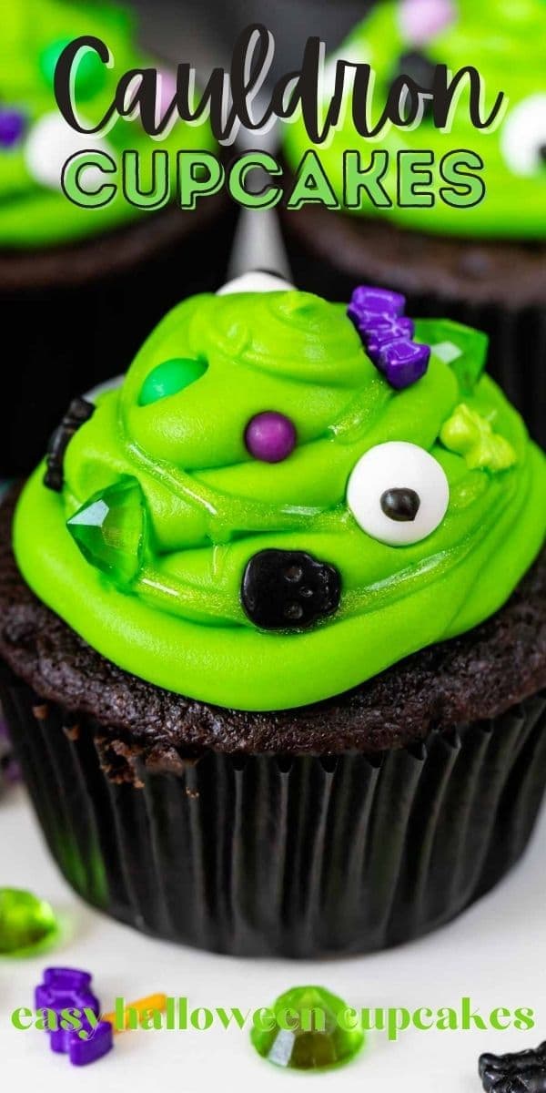 Cauldron Cupcakes Recipe