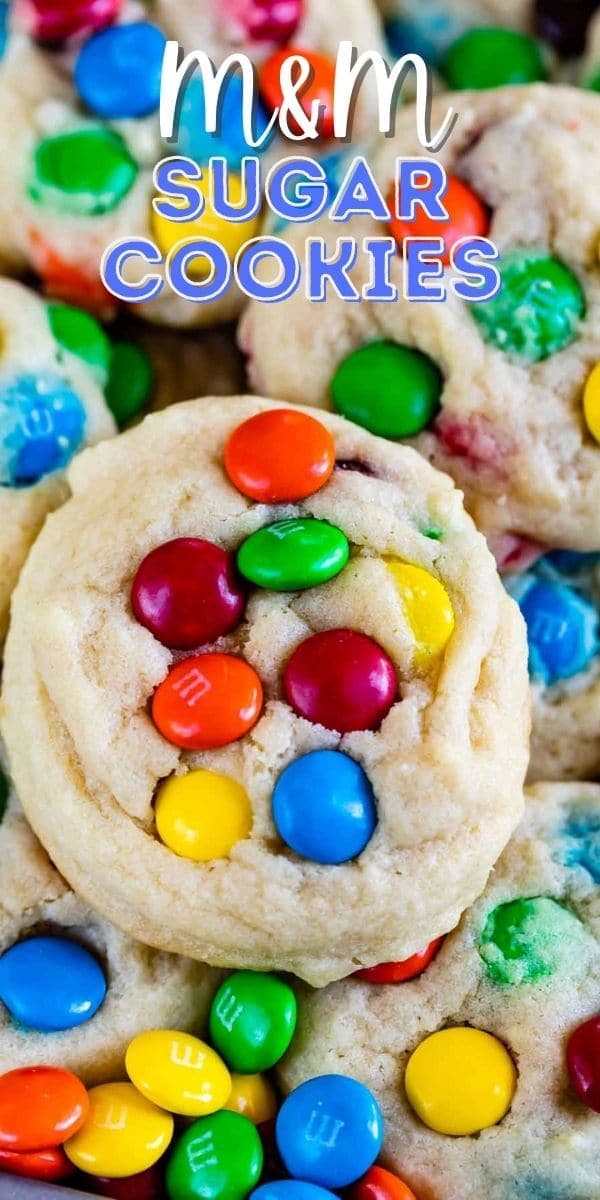 M&M Sugar Cookies Recipe