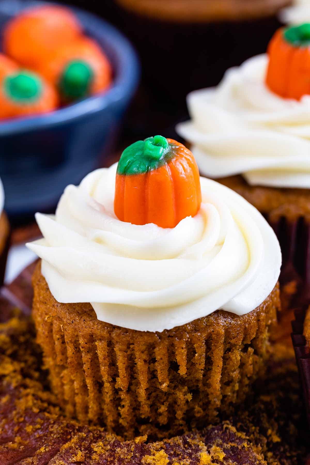 Pumpkin Cupcakes Recipe