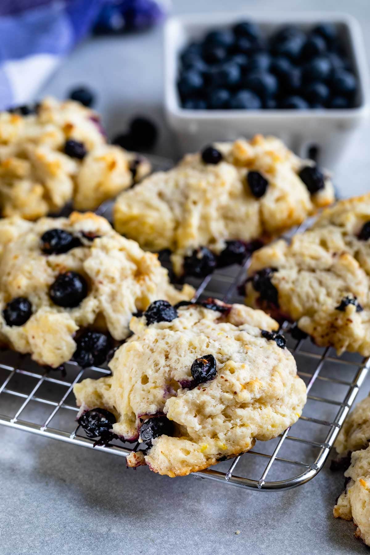 Easy Blueberry Biscuits Recipe