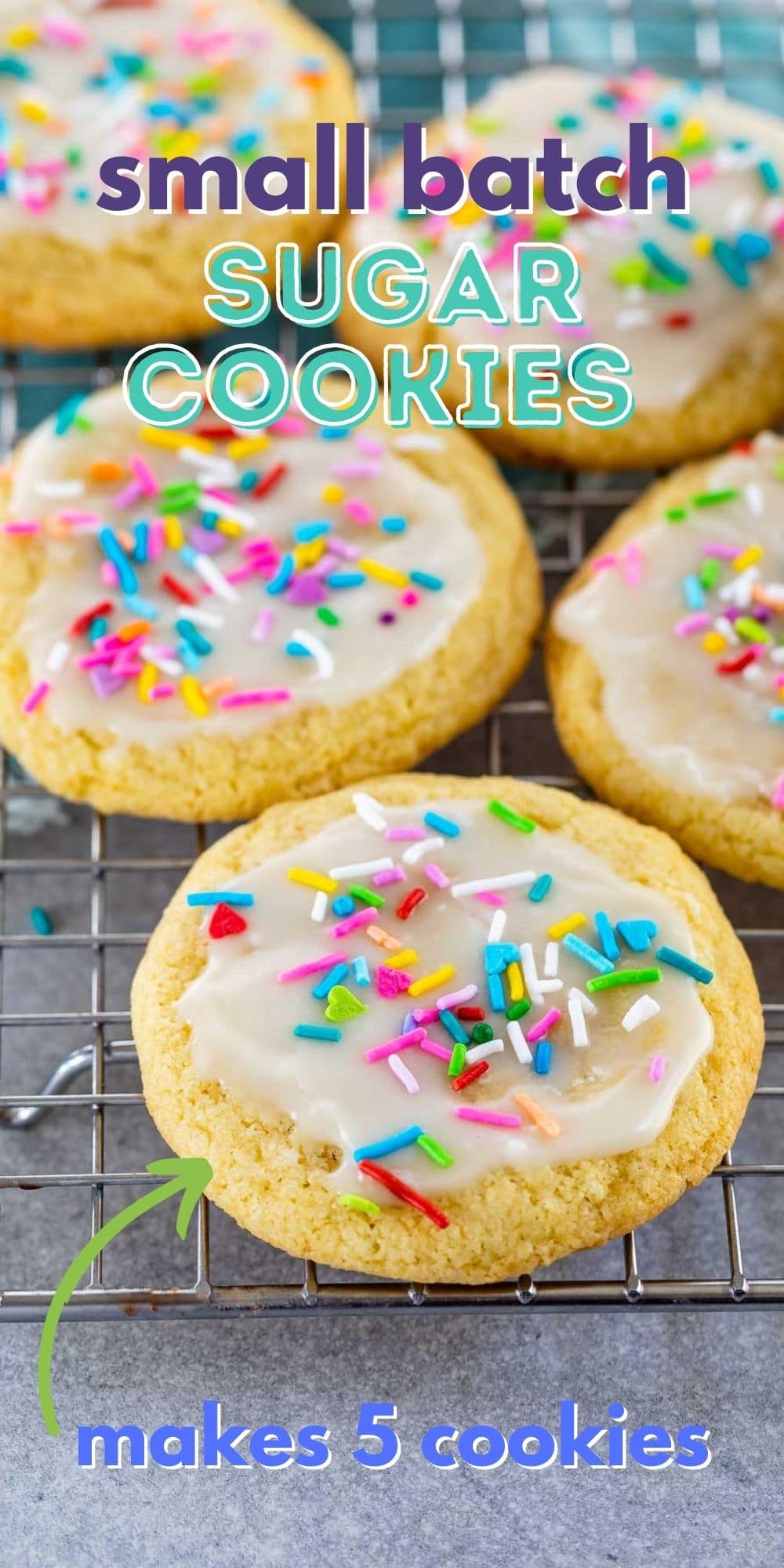 Small Batch Sugar Cookies Recipe