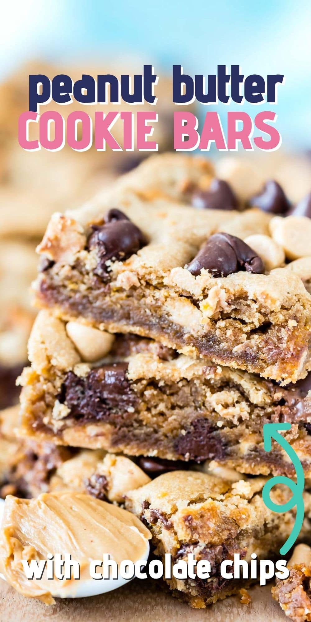 Triple Threat Peanut Butter Cookie Bars
