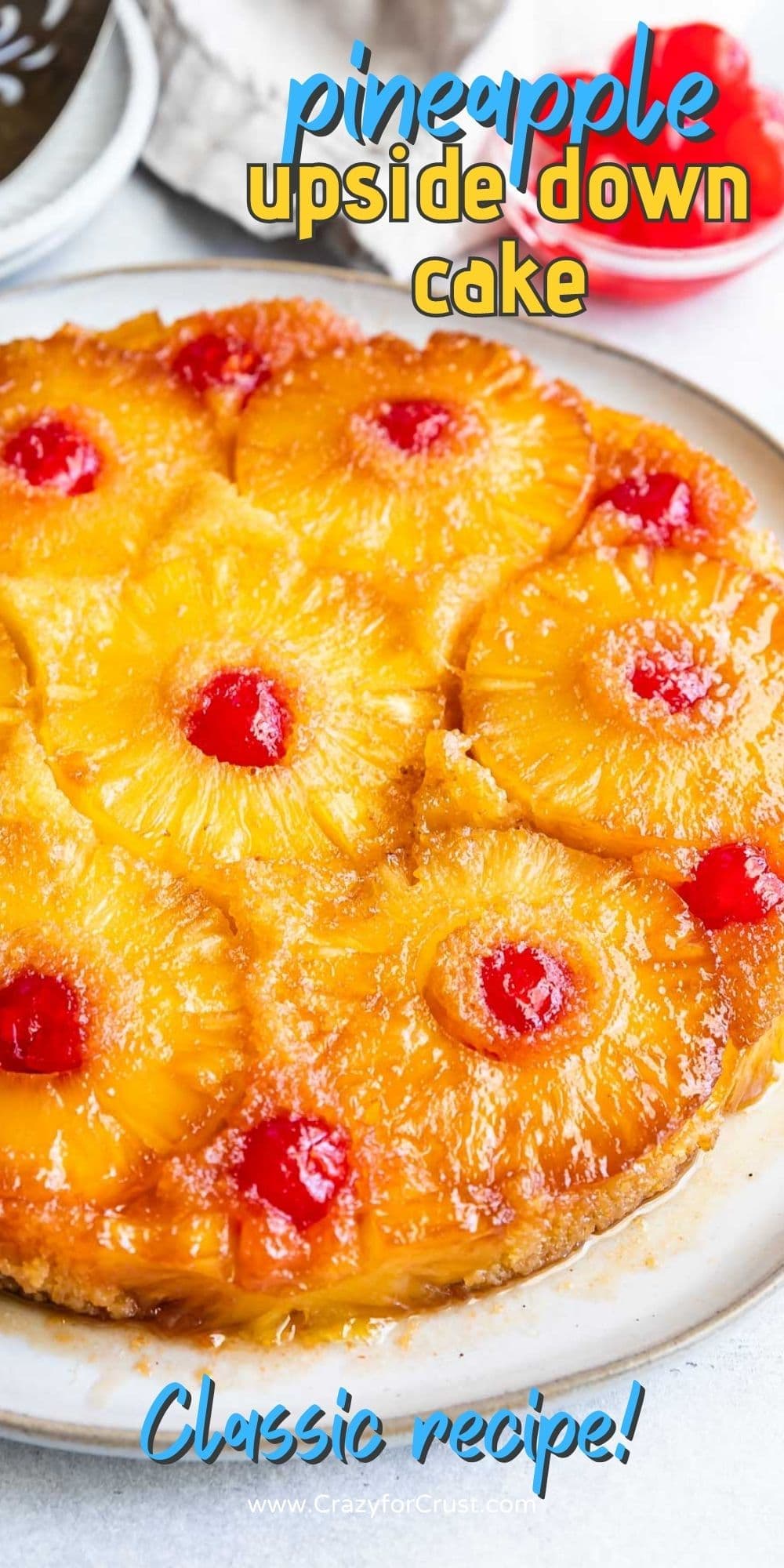 Pineapple Upside Down Cake Recipe