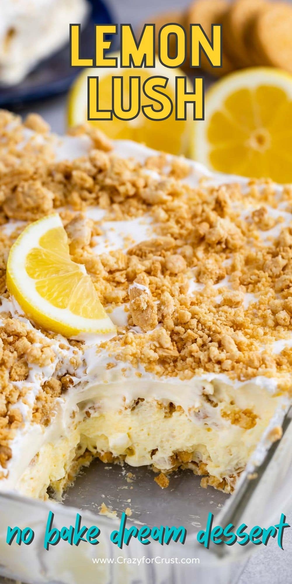 No Bake Oreo Lemon Dessert