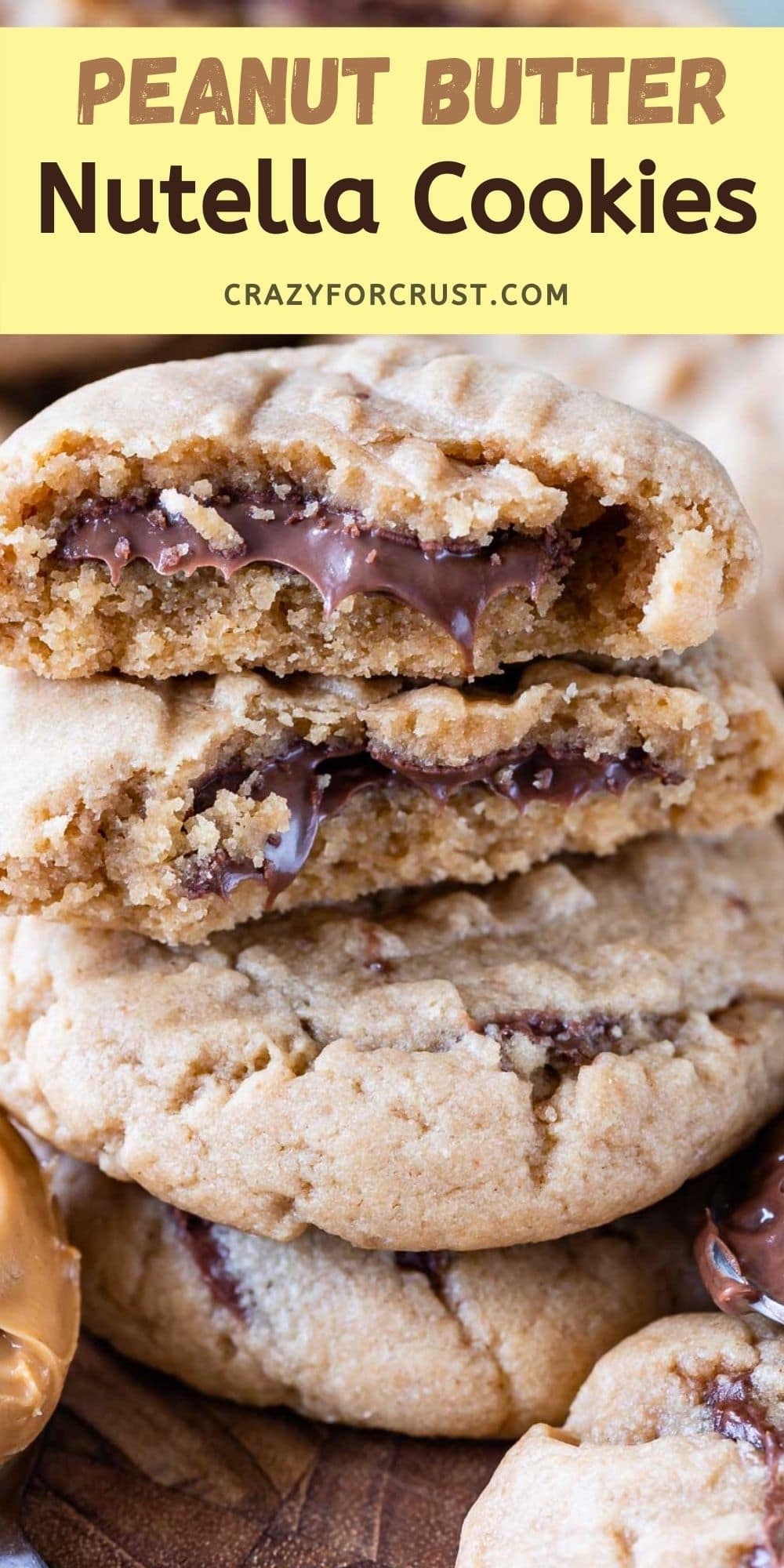 Peanut Butter Nutella Cookies