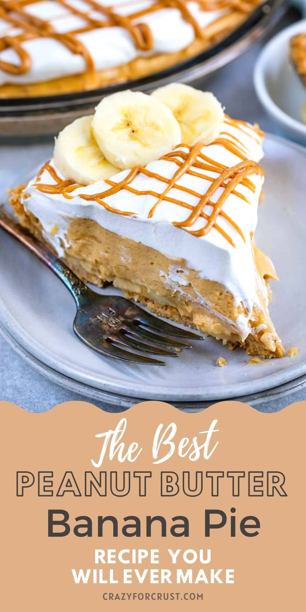 Peanut Butter Banana Pie Recipe