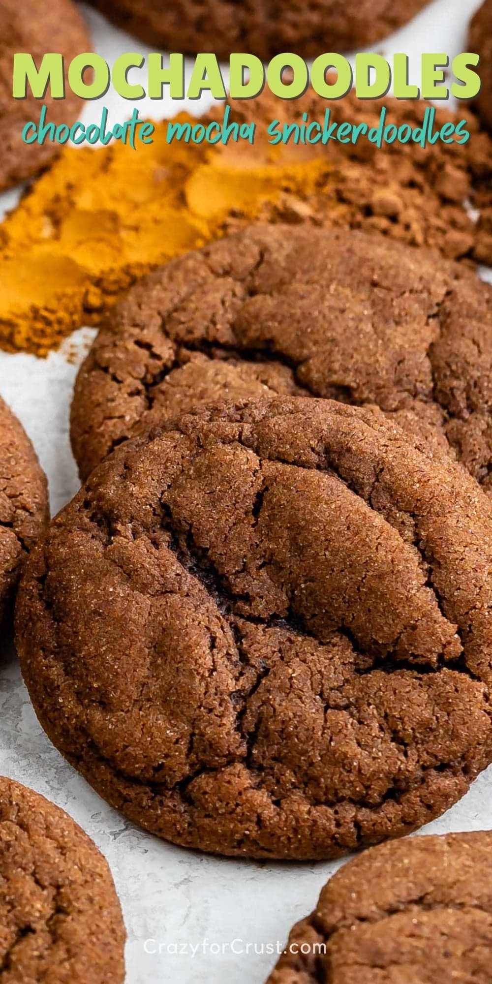 Chocolate Mocha Snickerdoodles