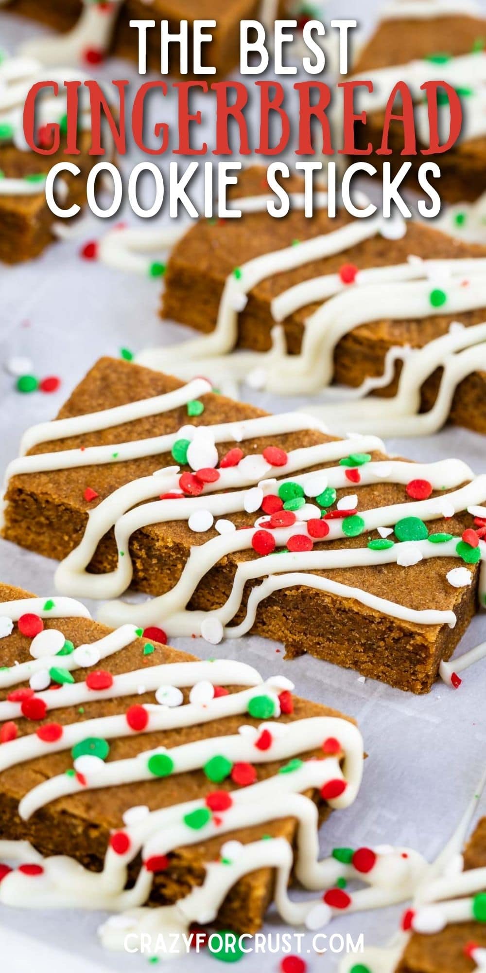 Gingerbread Cookie Sticks