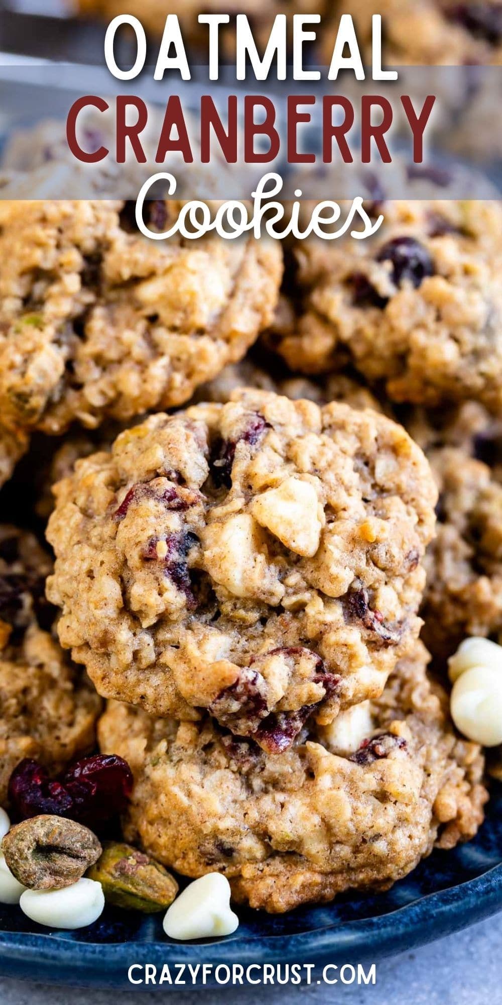 Chewy Oatmeal Cranberry Cookies Recipe