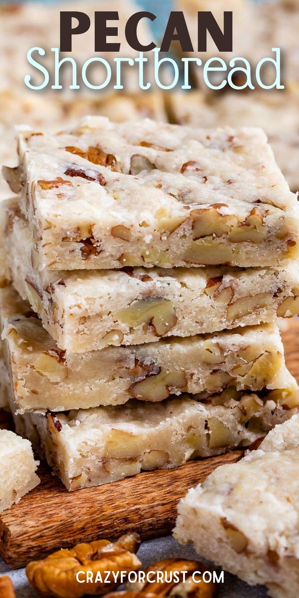 Pecan Shortbread Bars Recipe