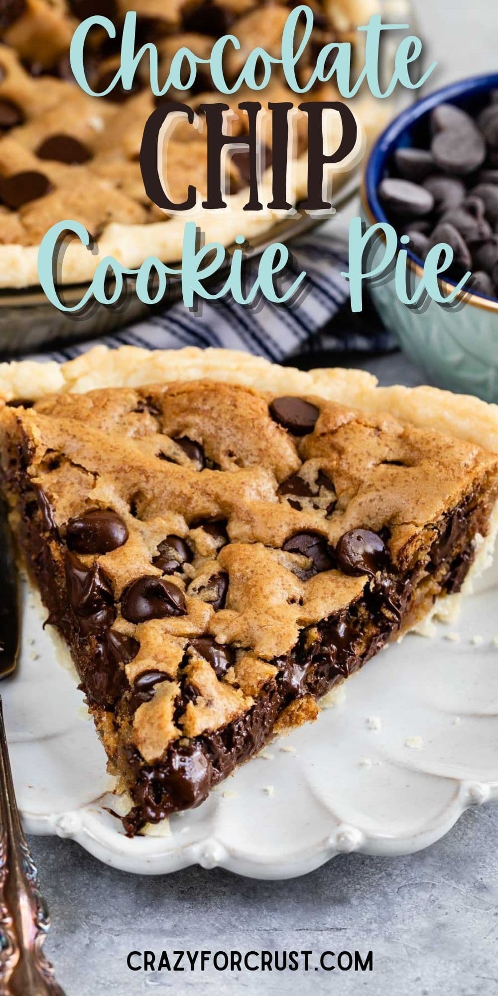 Chocolate Chip Cookie Pie Recipe