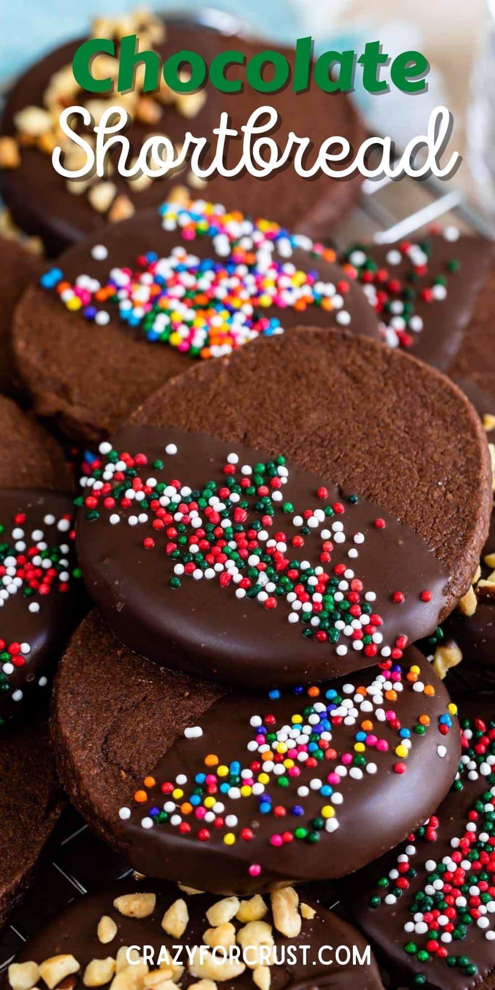 Chocolate Shortbread Cookies Recipe
