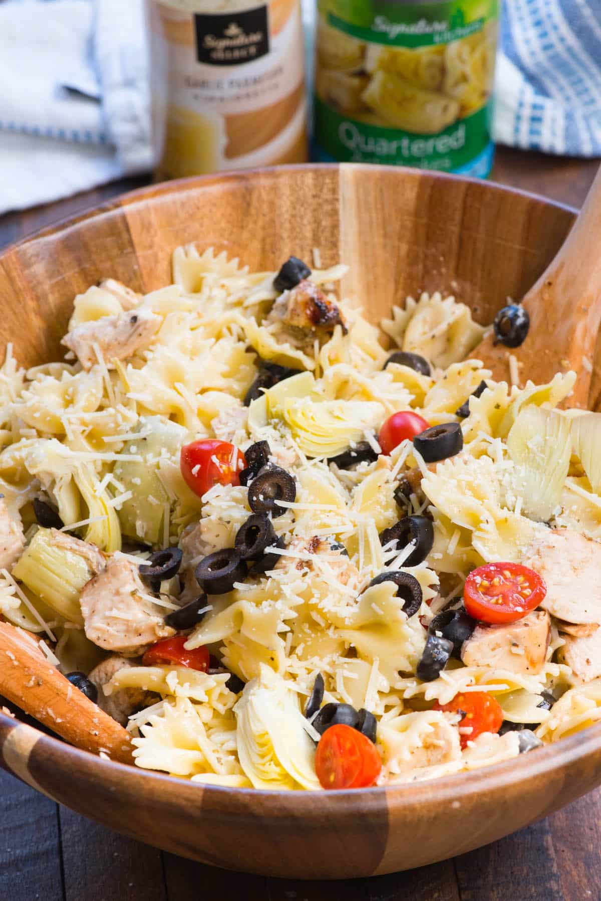 Creamy Mediterranean Chicken Pasta Salad Recipe