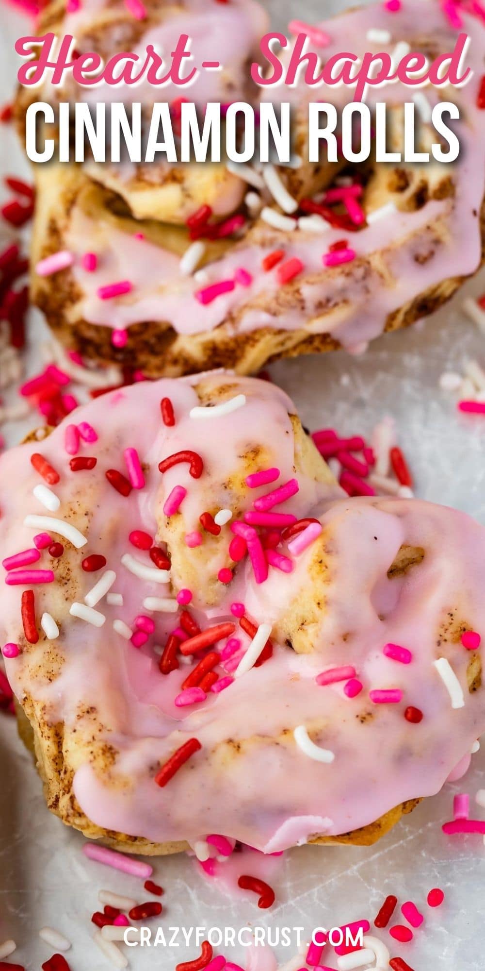 Heart Shaped Cinnamon Rolls Recipe