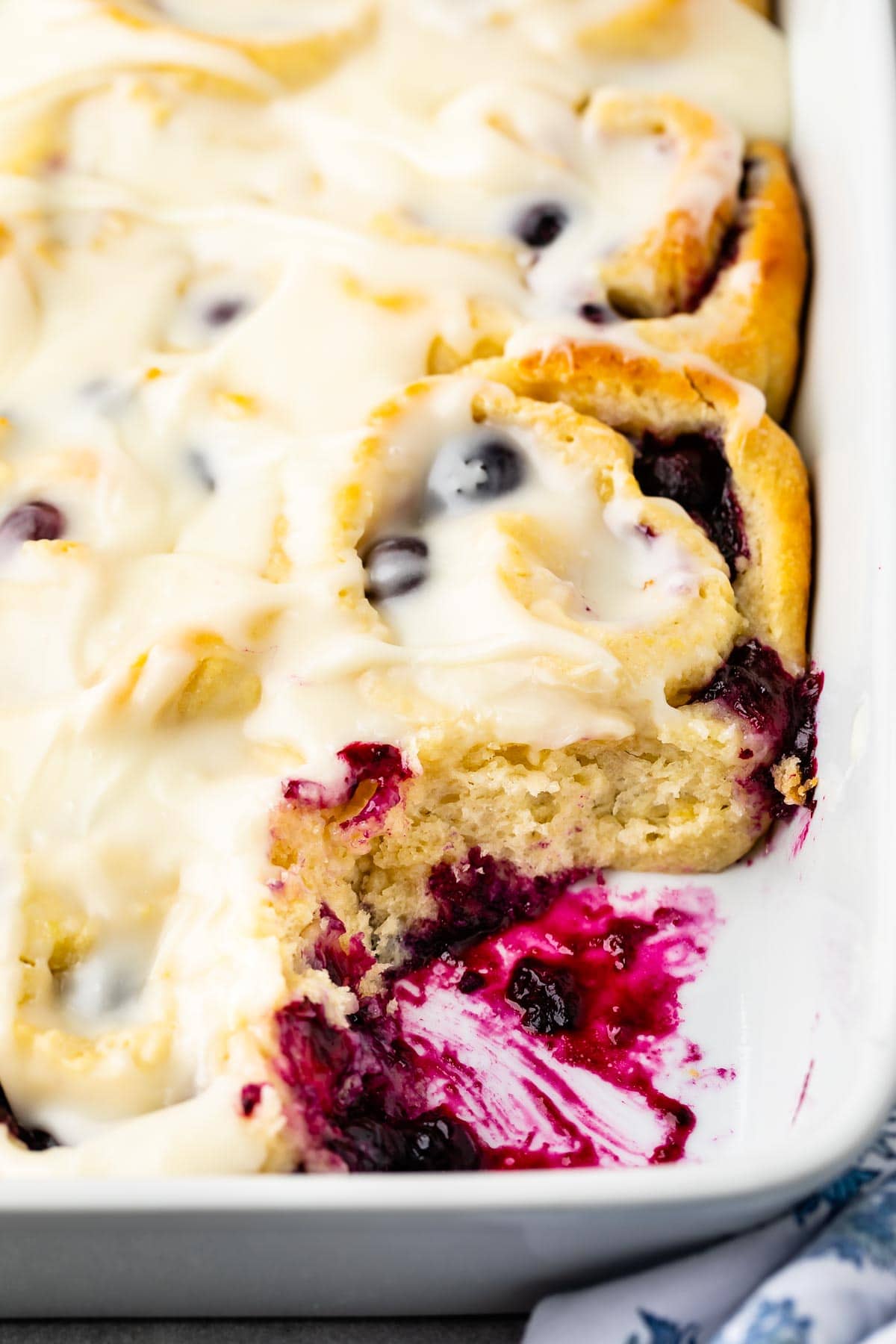 Lemon Blueberry Sweet Rolls Recipe