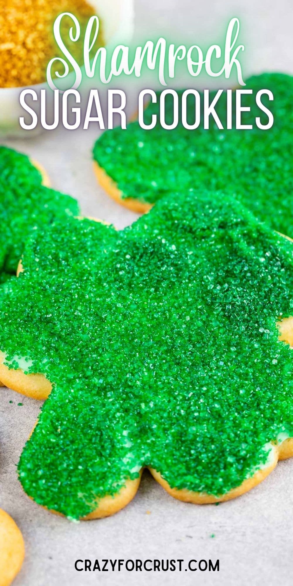 Shamrock Sugar Cookies Recipe