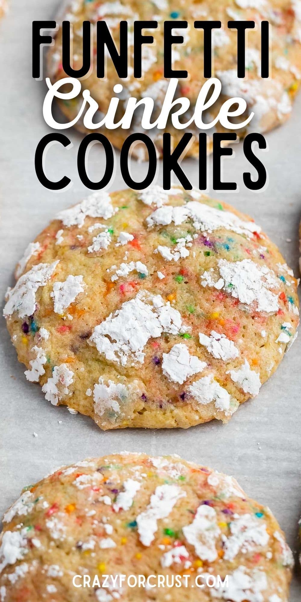 Funfetti Crackle Cookies Recipe