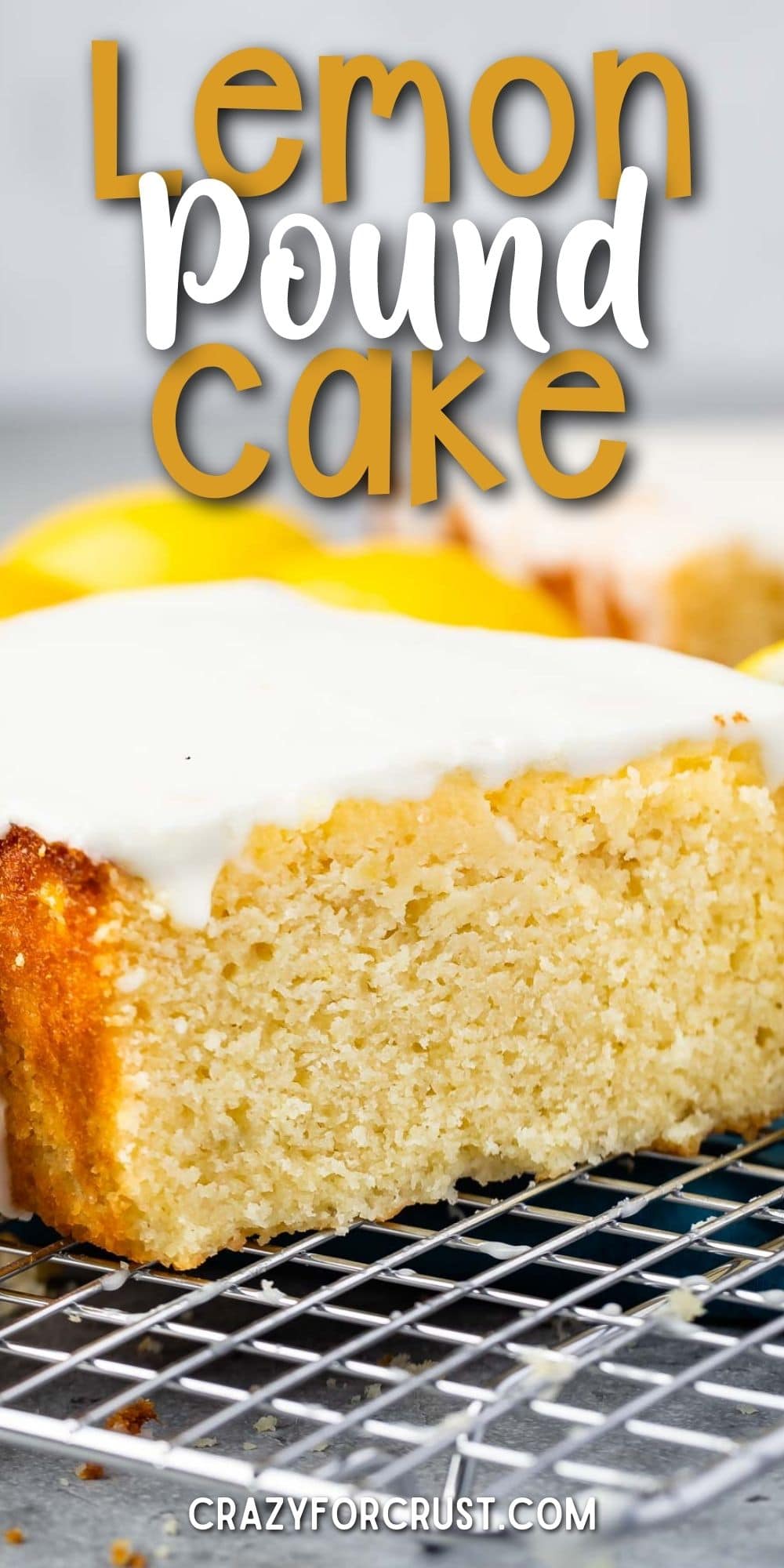 Lemon Pound Cake Recipe