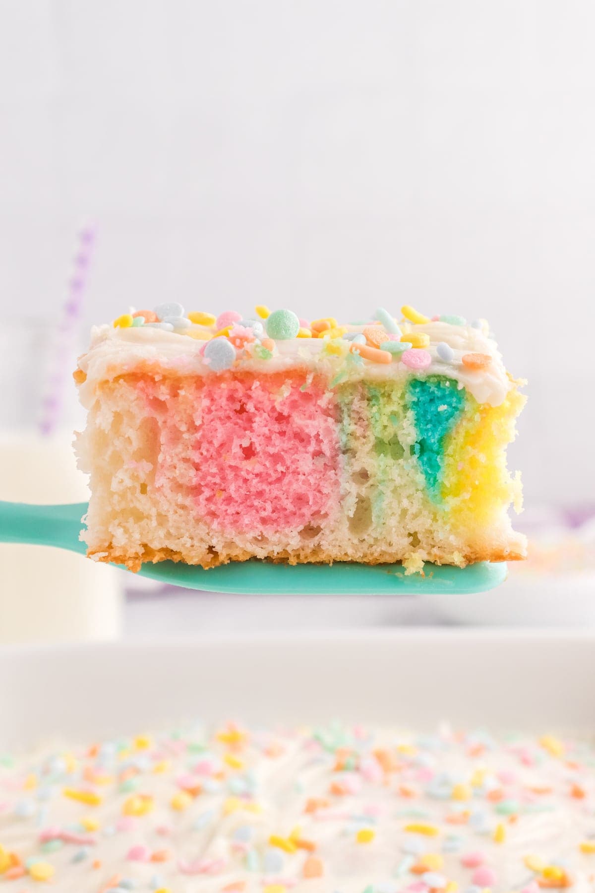Pastel Tie Dye Cake Recipe