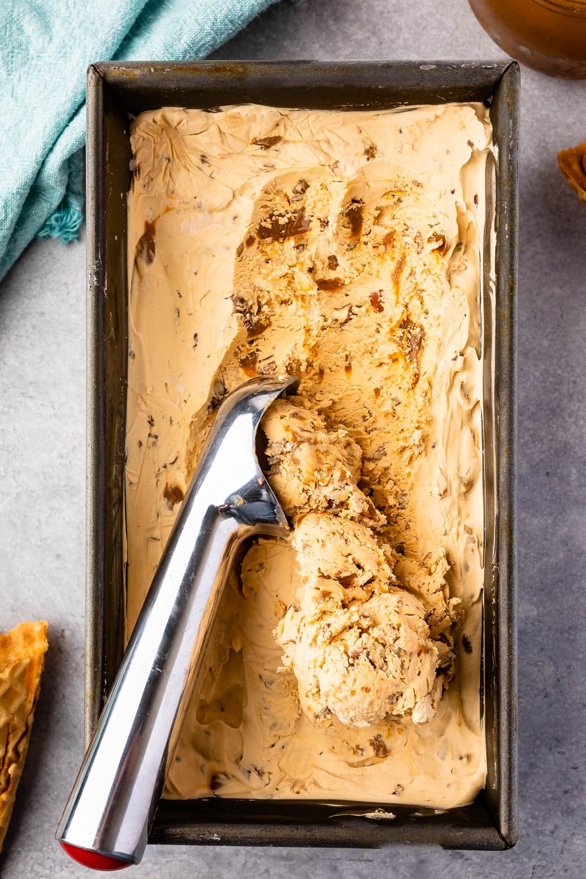 Easy Dulce de Leche Ice Cream