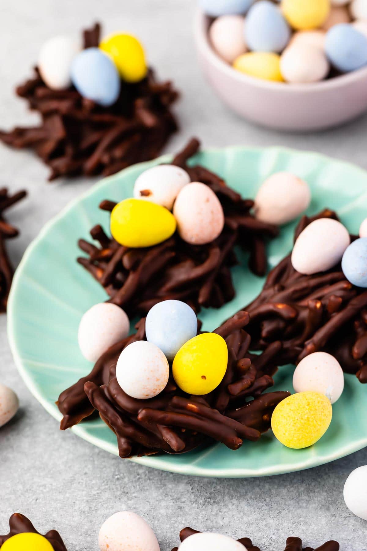 Easter Birds Nest Cookies