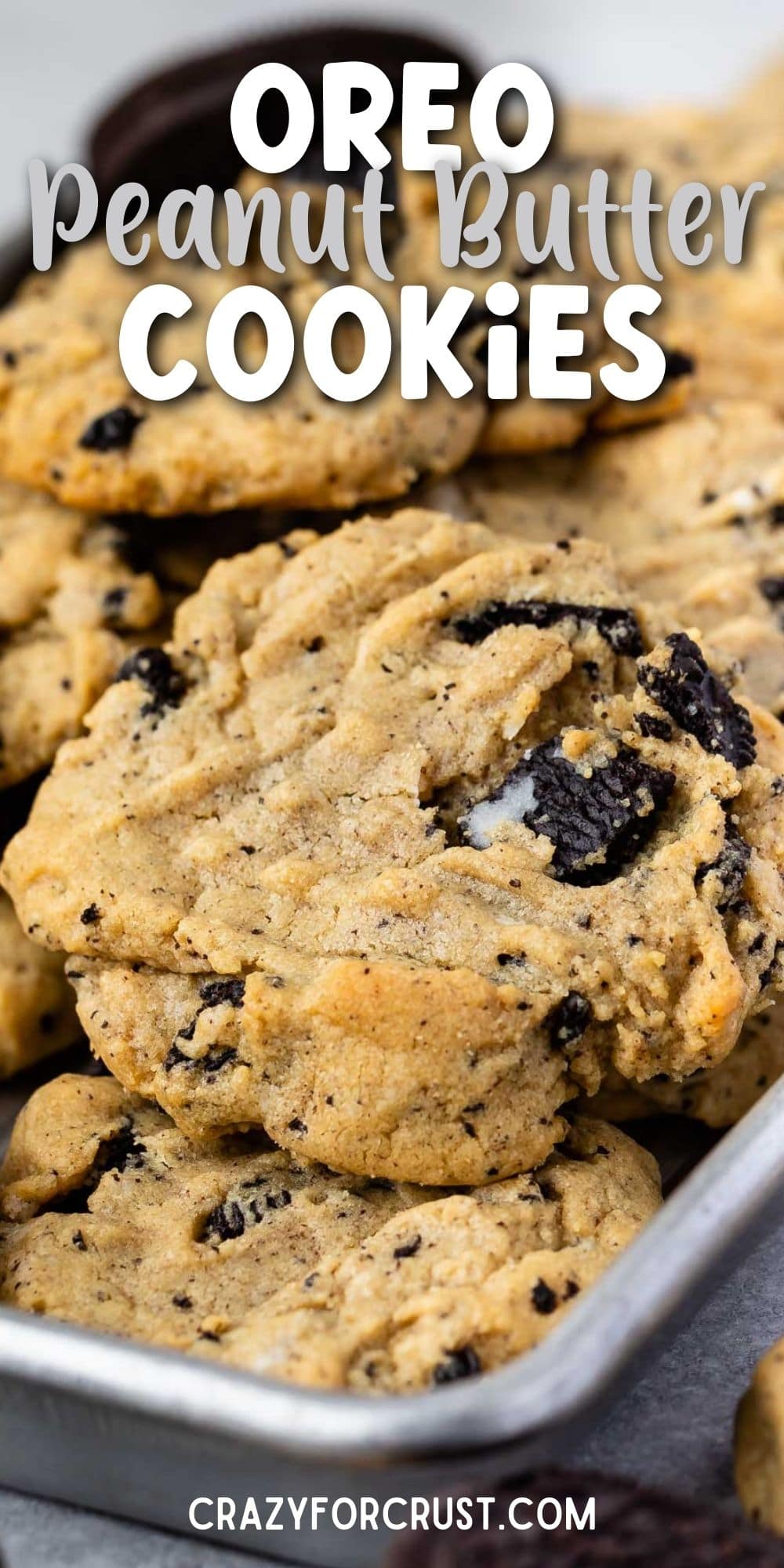 Cookies 'n Cream Peanut Butter Cookies
