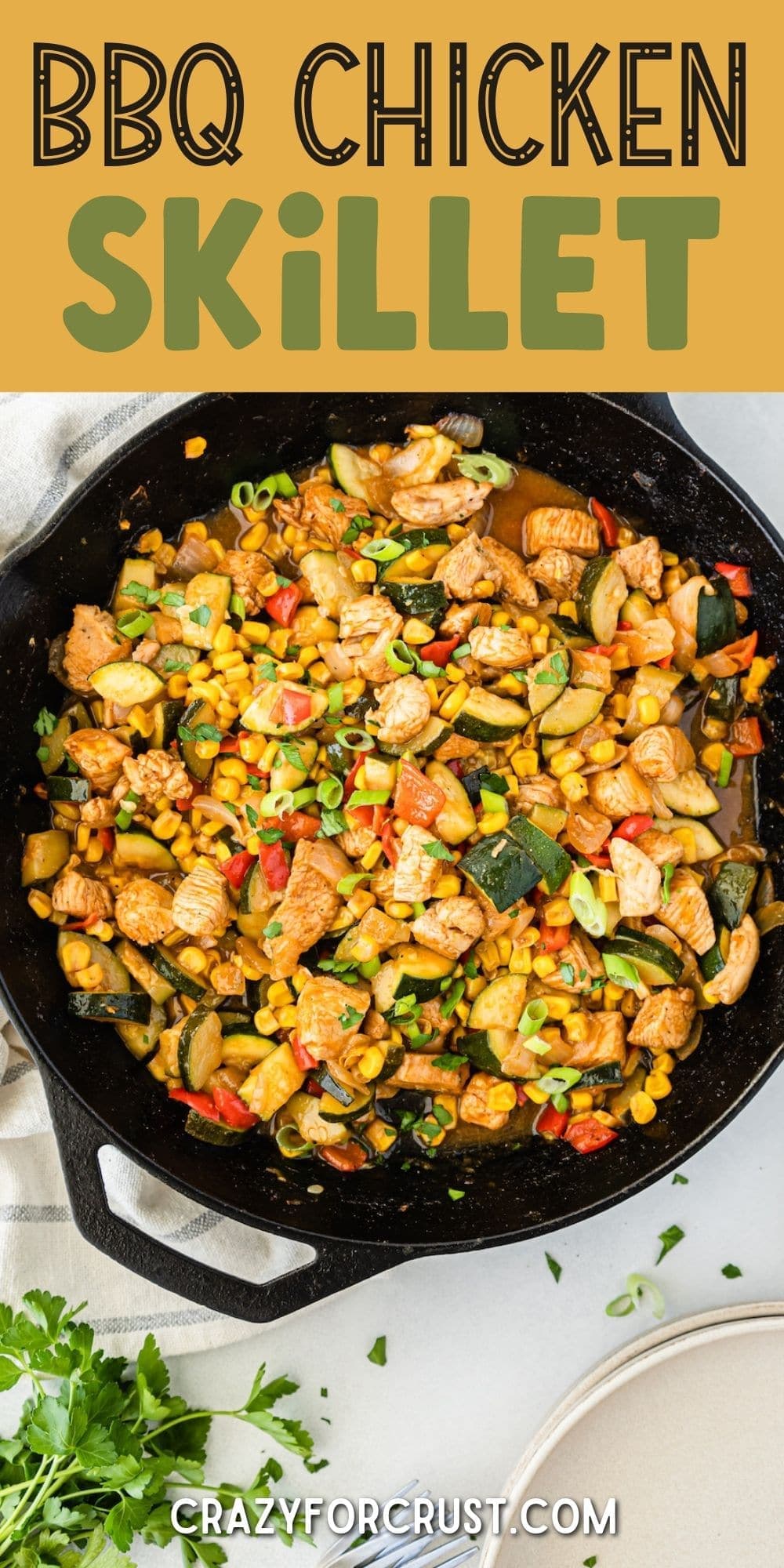 BBQ Chicken Skillet Recipe