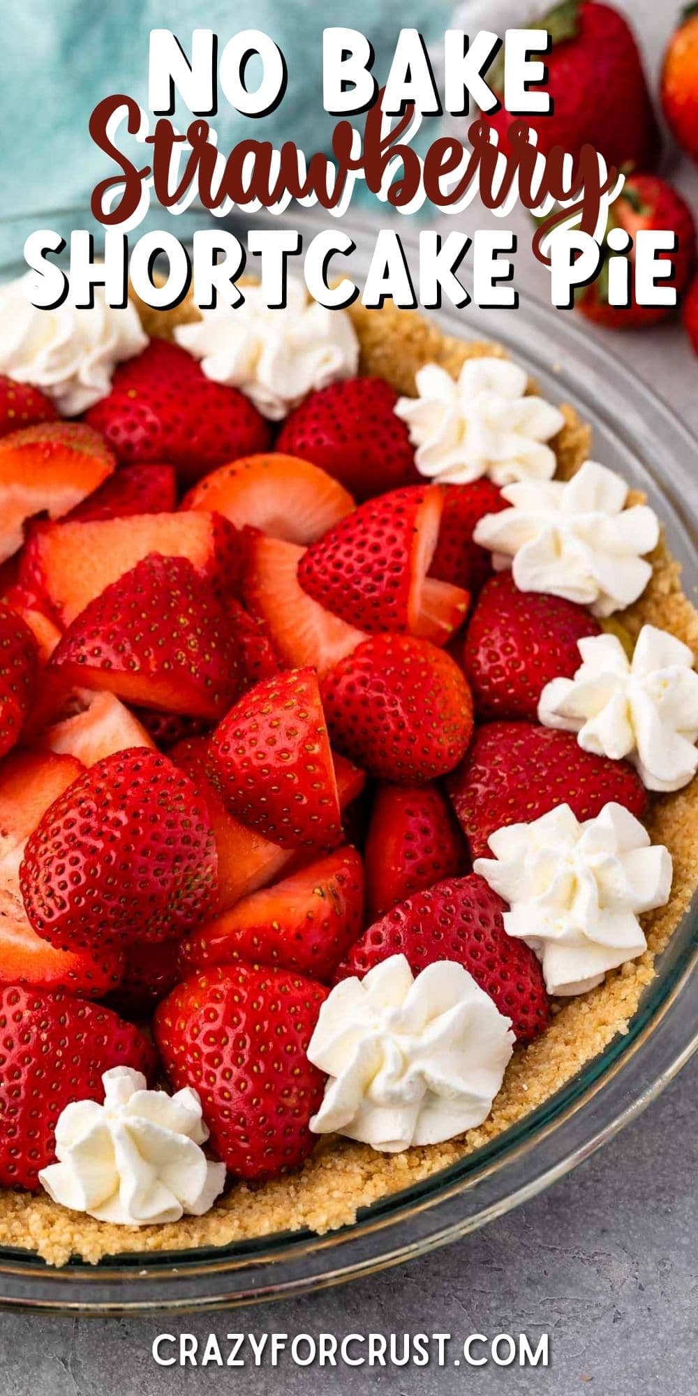Strawberry Shortcake Pie