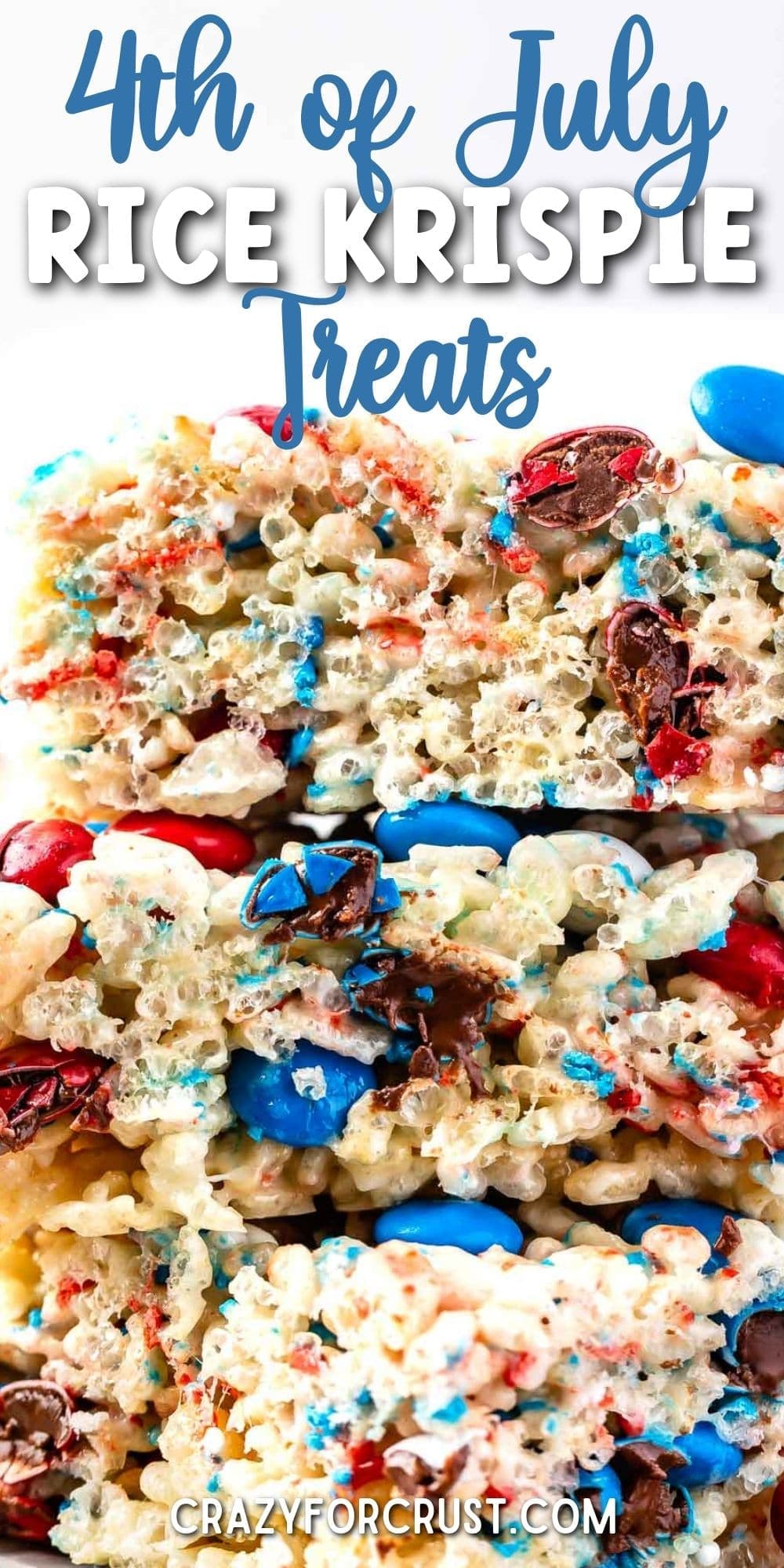 4th of July Rice Krispie Treats Recipe