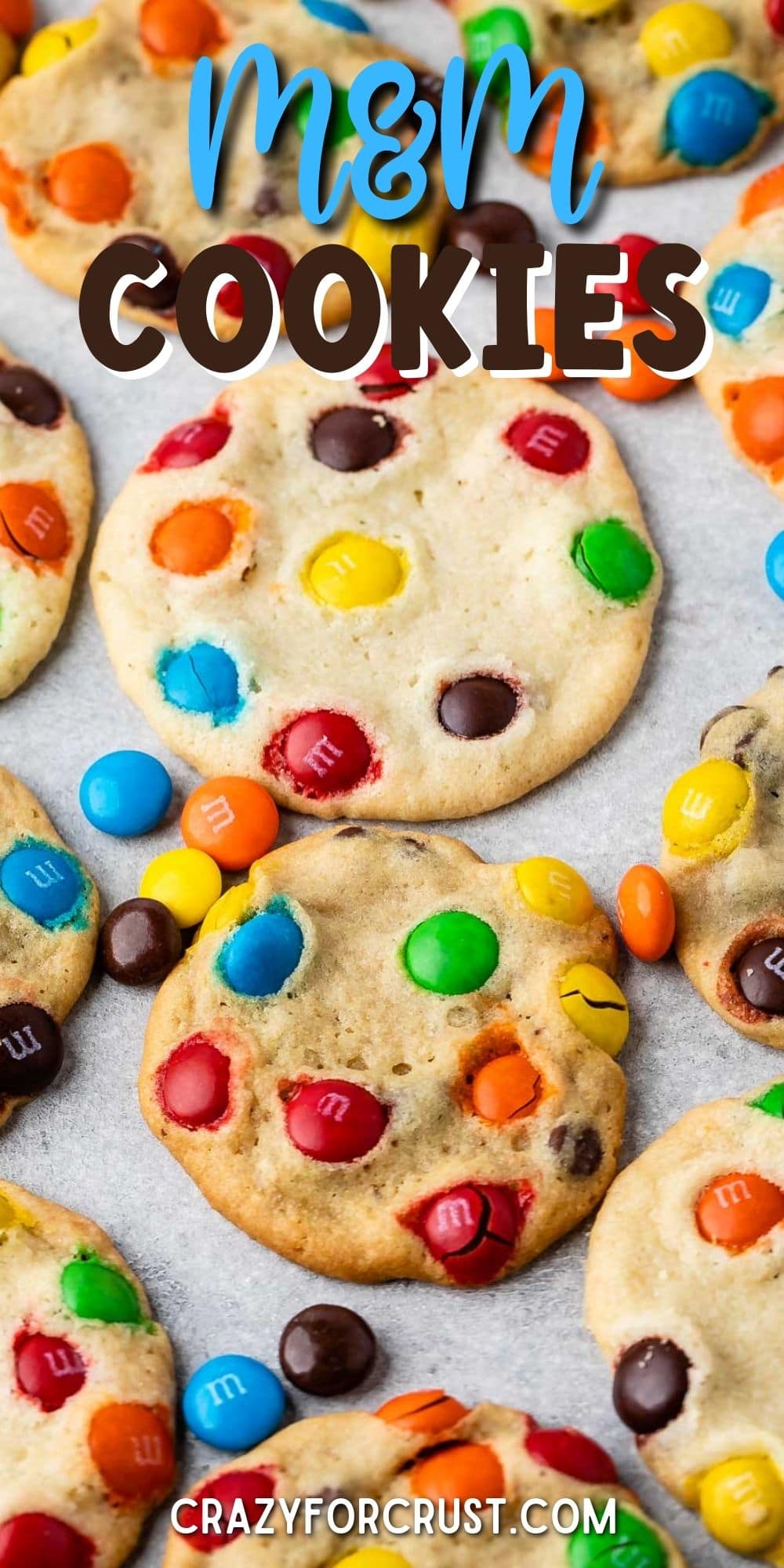2 Ingredient M&M Cookies Recipe