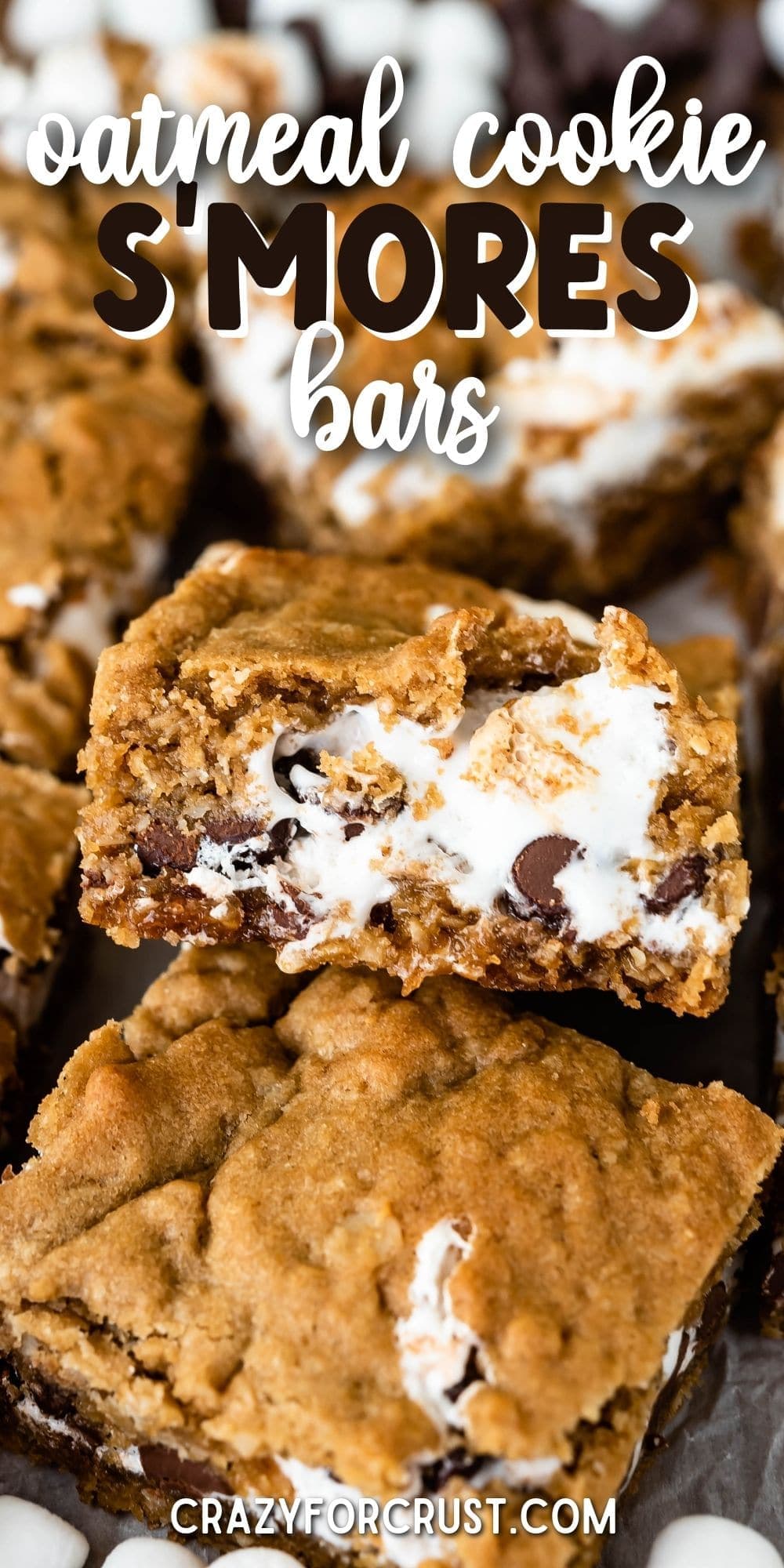Oatmeal Cookie S'mores Bars