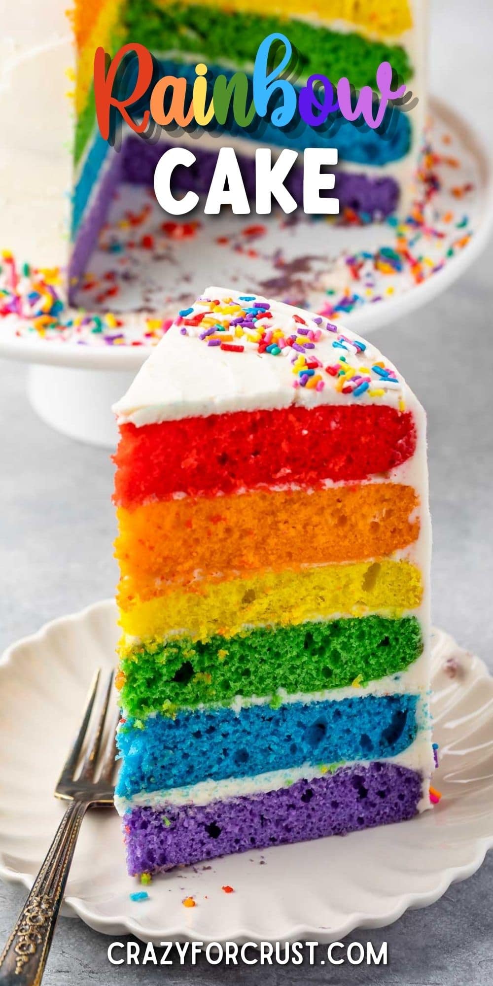 Rainbow Cake Recipe