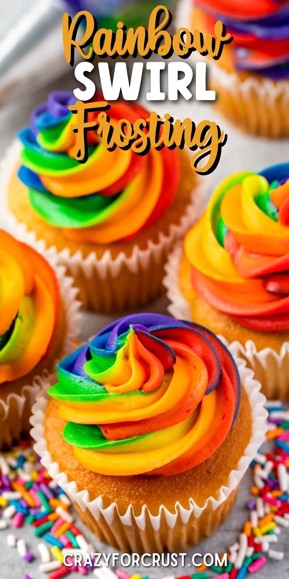 Rainbow Swirl Frosting Recipe