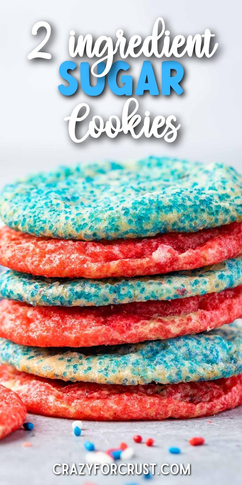 2 Ingredient Holiday Sugar Cookies Recipe