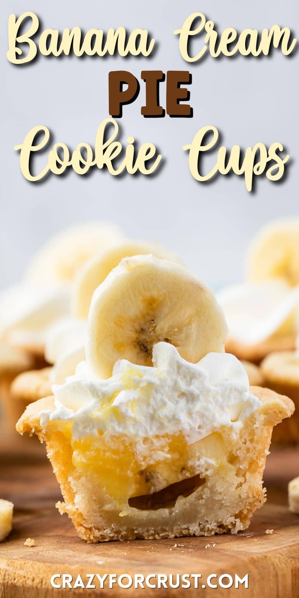 Banana Cream Pie Cookie Cups Recipe