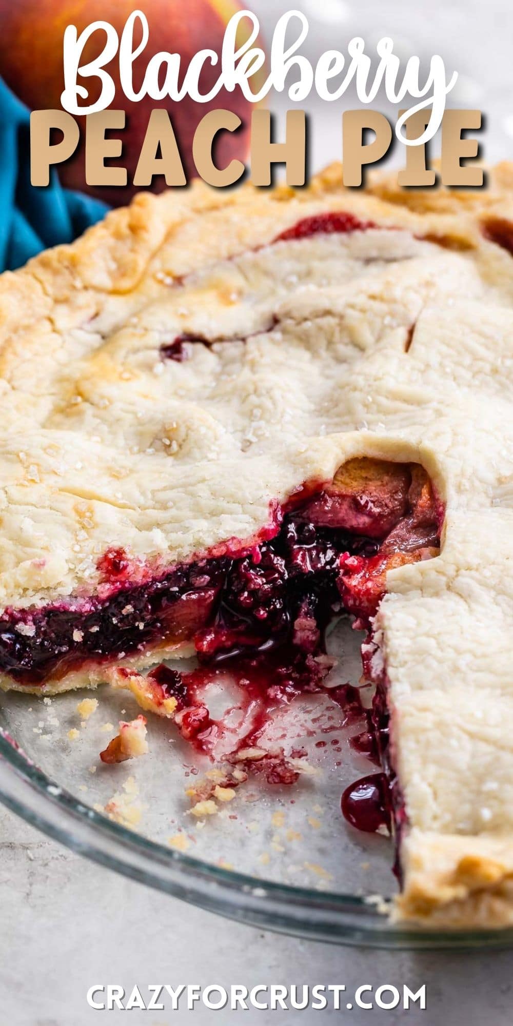 Blackberry Peach Pie Recipe