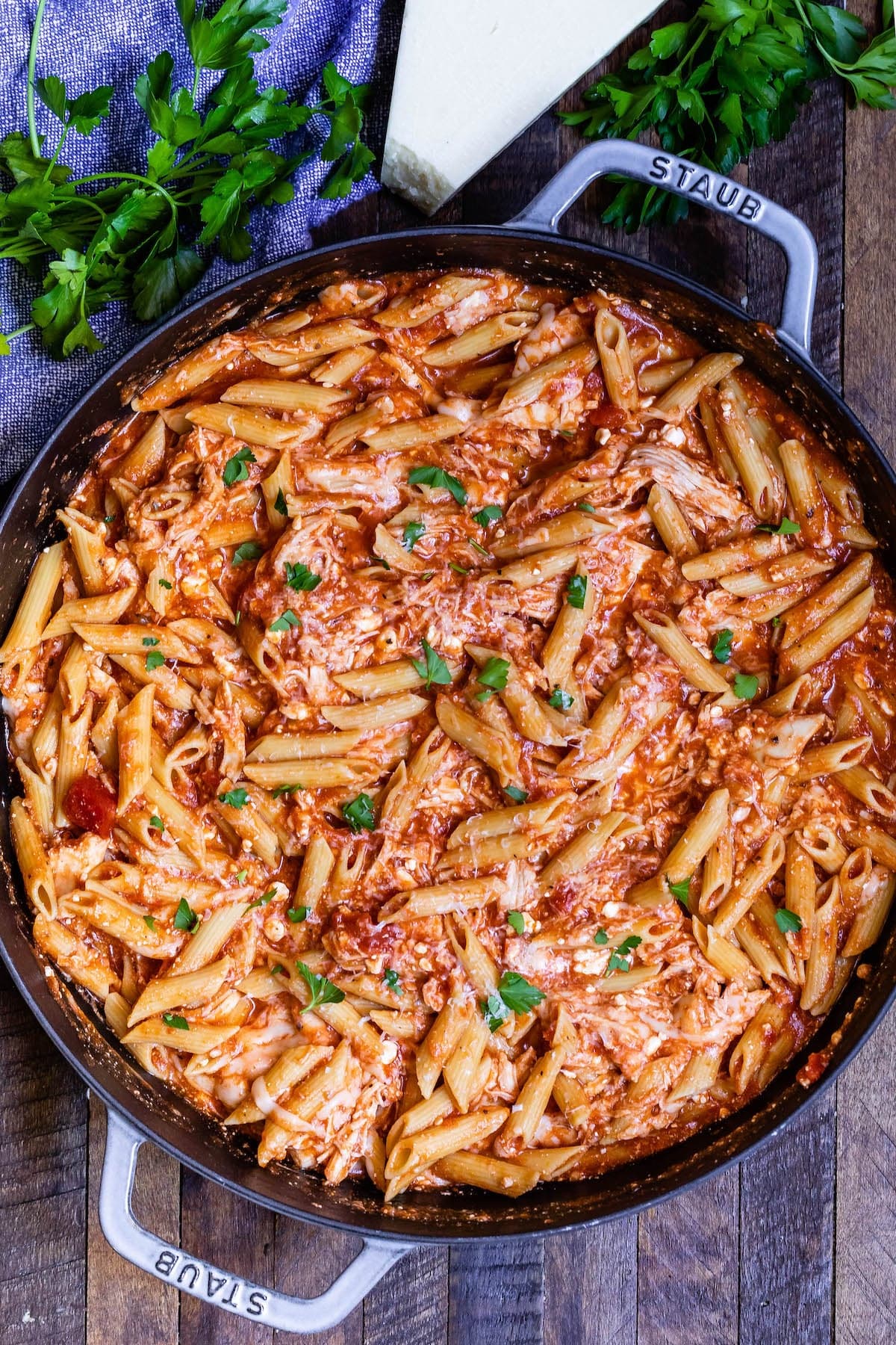 Easy Chicken Penne Pasta
