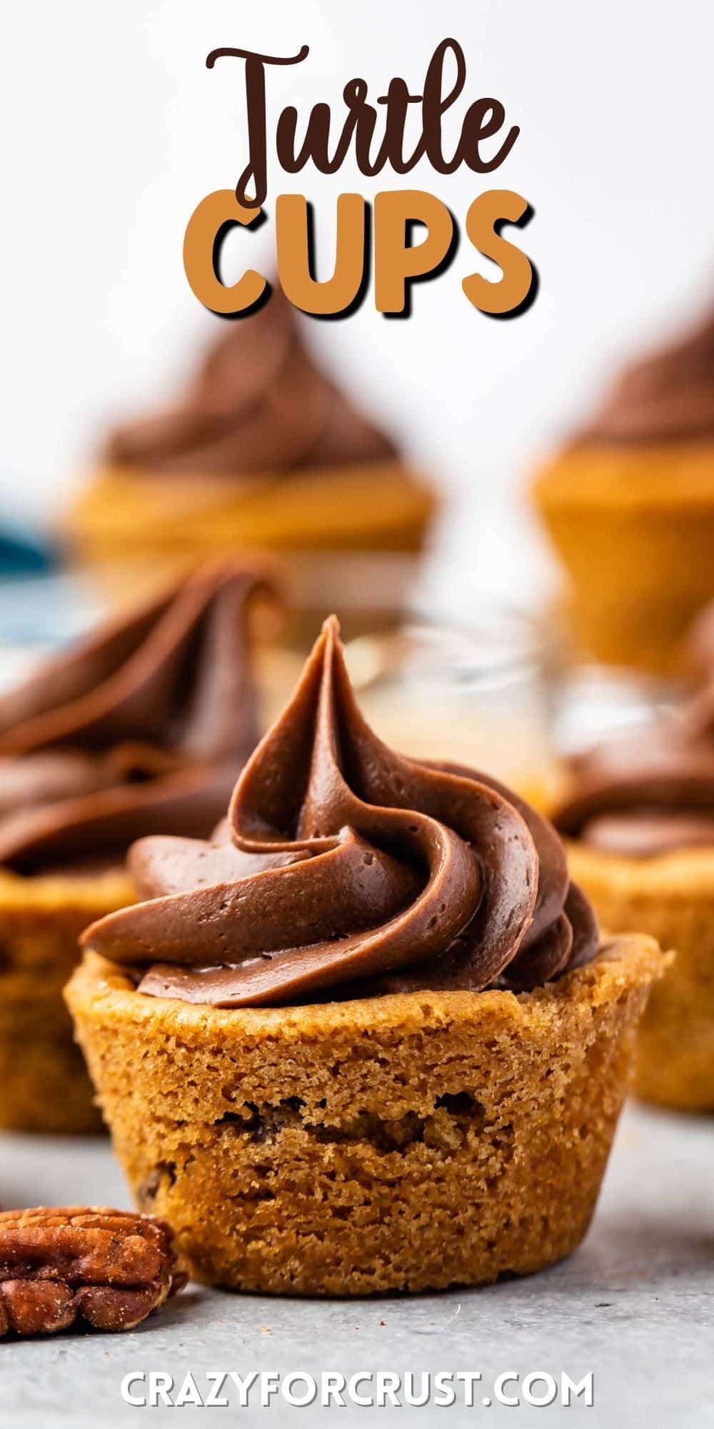 Turtle Cookie Cups