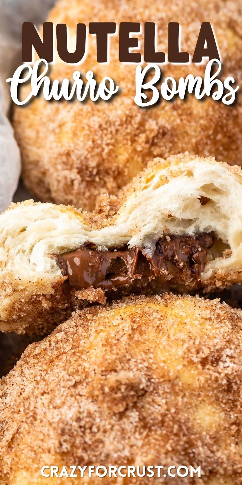 Nutella Churro Bombs
