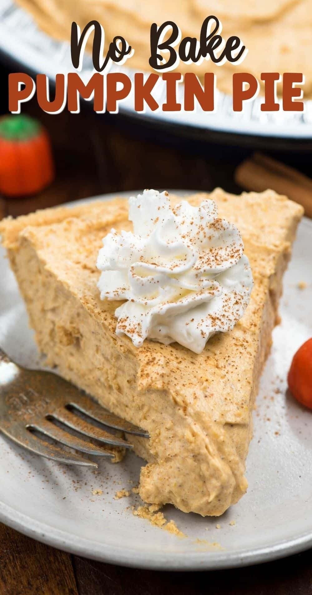 No Bake Pumpkin Pie Recipe